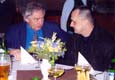 Ing. Miroslav Vystavl a Stanislav Matjovsk bhem veee v restauraci Mexiko, 12.4.2002