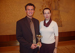Adam Lacko s ministryn kolstv, mldee a tlovchovy JUDr.Petrou Buzkovou