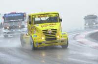 Tatra in extremely difficult weather conditions in French Dijon.